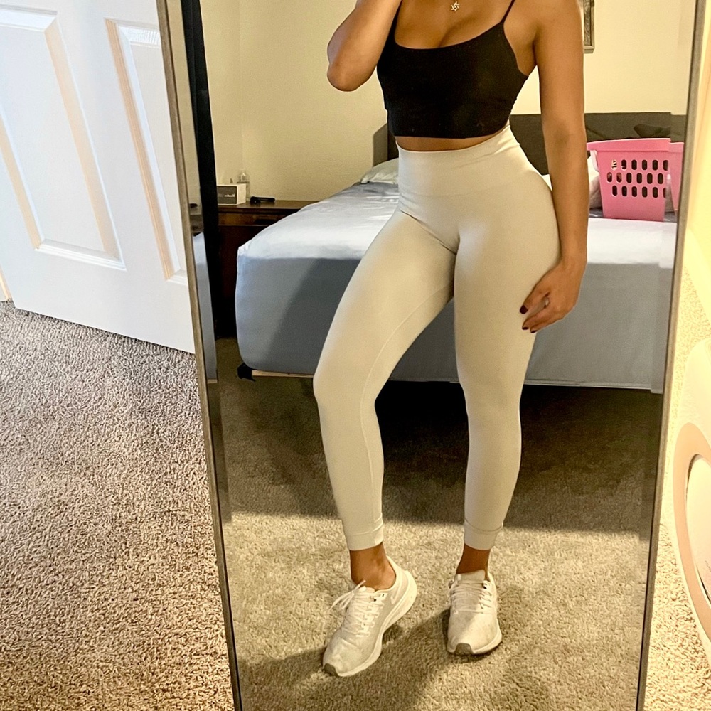 White running shoes